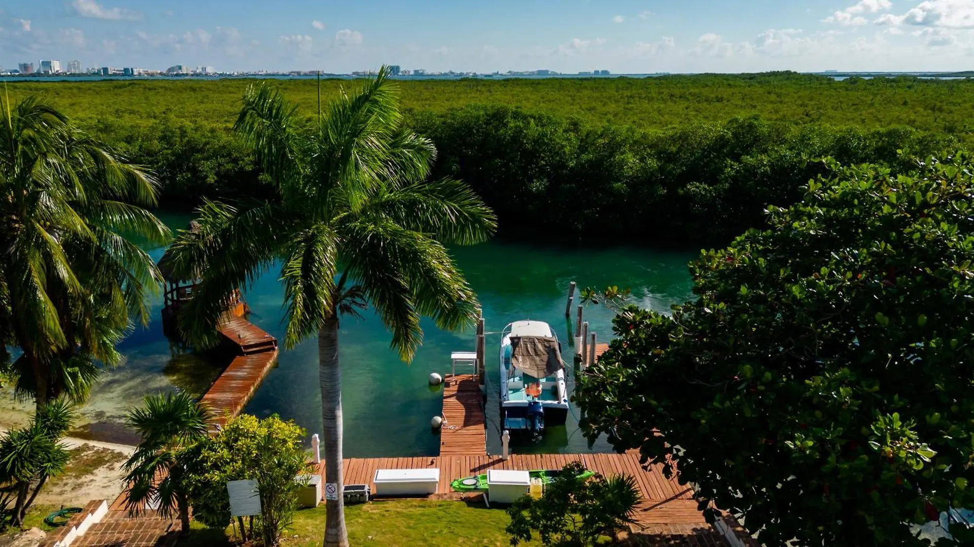Sunset Paradise Villa At Nichupte Lagoon Cancun